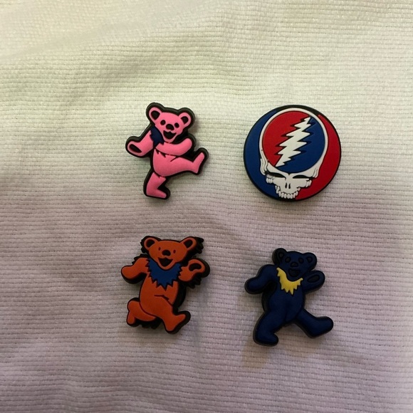 Grateful Dead Jibbitz croc charms NWOT - Picture 5 of 6